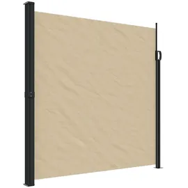 vidaXL Seitenmarkise 200 x 300 cm Beige Polyester