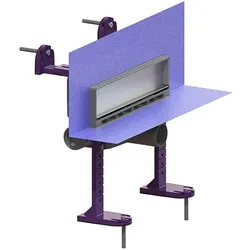 KESSEL Wandablauf Scada mit Abdeckung unsichtbar - DN 50 & Dichtflansch - 4800001