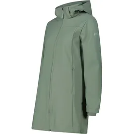 CMP Woman Parka Jacket Zip Hood Mineral 44 - Grau - 44