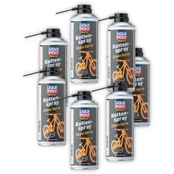 7x 400ml LIQUI MOLY 6055 Kettenspray Schmiermittel Bike Fahrrad Kette Fett