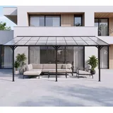 Westmann Terrassenüberdachung Bruce 617 x 300 cm schwarz