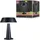 Paulmann Solarleuchte Kunststoff 28,1 cm inkl. LED 165 lm anthrazit