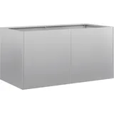 vidaXL Garten-Hochbeet verzinkter Stahl rechteckig 80 x 40 x 40 cm