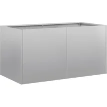 vidaXL Garten-Hochbeet verzinkter Stahl rechteckig 80 x 40 x 40 cm