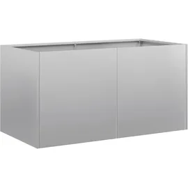 vidaXL Garten-Hochbeet verzinkter Stahl rechteckig 80 x 40 x 40 cm
