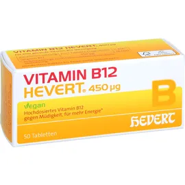 Hevert-Arzneimittel Vitamin B12 Hevert 450 μg Tabletten