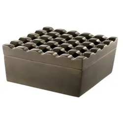 Casa Padrino Luxus Messing Aschenbecher - Designer Accessoires