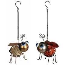 Luxform Solar - 1x Biene und 1x Marienkäfer - 2 Stück«