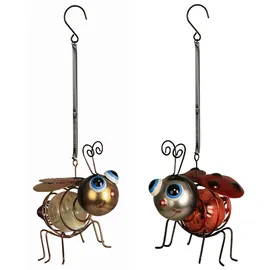 Luxform Solar - 1x Biene und 1x Marienkäfer - 2 Stück«