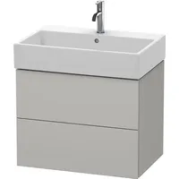 Duravit L-Cube Waschtisch-Unterschrank LC627600707 68,4 x 45,9 cm, betongrau