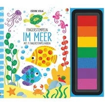 Usborne Publishing Fingerstempeln: Im Meer: