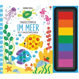 Usborne Publishing Fingerstempeln: Im Meer: