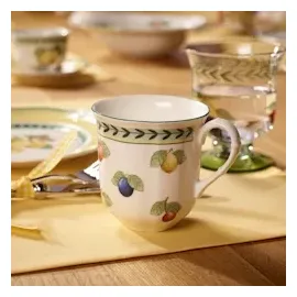 Villeroy & Boch French Garden Fleurence Henkelbecher 250 ml, 6er Set - DS