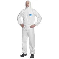 S.T. Dupont Dupont Schutzoverall Typ 5/6 Tyvek 200 EasySafe, weiß, Unisex-Größe: M