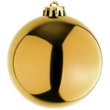 Mojawo XXL Christbaumkugeln Weihnachtsbaumkugeln Dekokugel Baumschmuck Gold Ø 20cm