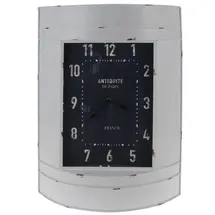 Home Styling Wanduhr Antiquite De Paris Vintage Uhr Aus Metall