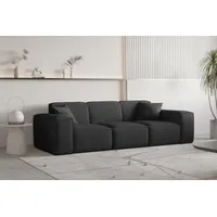 Fun Möbel Sofa Designersofa CELES PREMIUM 3-Sitzer in Stoff,