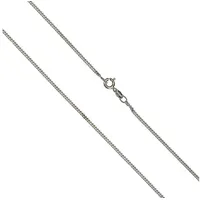 VIVANCE Collierkettchen »925 Silber Panzerkette diamantiert«, 30223433-0 weiß 55 cm