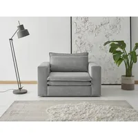 PLACES OF STYLE »PIAGGE«, Hochwertiger Cord, trendiger Loveseat