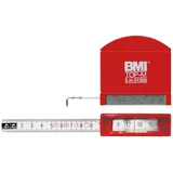 Bmi Taschenbandmaß 3m Weiß 3 m