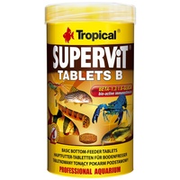 Tropical Supervit Tablets B Hauptfutter Bodentabletten, 1er Pack (1 x 250 ml)