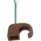 Kopp 342706082 Nagelschellen 342706082 Bündel-Ø-Bereich 7 bis 10mm Braun