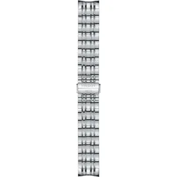 Tissot - Edelstahl Carson Quartz Edelstahl Uhrenmetallband, Carson T605033602 - grau