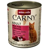 Katzenfutter Animonda Carny Truthahn Rindfleisch 800 g