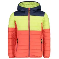 CMP Kid G Jacket Fix Hood red kiss-blue-citric (00CL)