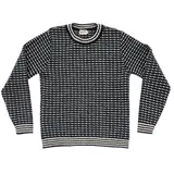 Devold of Norway Islender Refined Sweatshirt Ink/Offwhite L