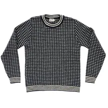 Devold of Norway Islender Refined Sweatshirt Ink/Offwhite L