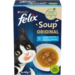 FELIX Suppe Original Fischgeschmack 6x48 g