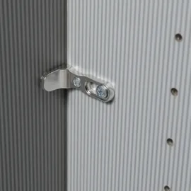 Wiemann »Monaco, Made in Germany, edle Glasfront, in verschiedenen Farben,« hochwertige Beschlägen inkl. Dämpfung weiß