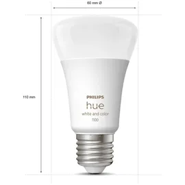 Philips Hue White & Color Ambiance E27 7 W 1 St.