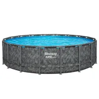 BESTWAY Frame-Pool-Set APX365TM Winterfestes Frame Pool Komplett-Set Ø 549