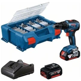 Bosch GSR 18V-55 Professional inkl. 2 x 5 Ah + 100-tlg. Zubehör