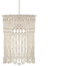 NEW GARDEN Mykonos 1-flg. LED 40 cm rund/beige
