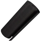 nyvi Balkonverkleidung 90 x 500 cm Schwarz Polyrattan