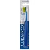 Curaprox Zahnbürste CS 5460 Ortho - Handzahnbürste mit Spezialschnitt für Zahnspangen mit 5460 Ultra Soft CUREN Borsten - Zufällige Farbe