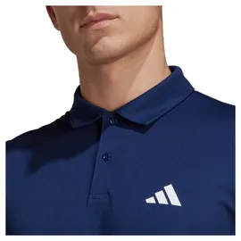 Adidas Tr-es Base Kurzarm-poloshirt - Dark Blue/White, M