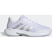 Adidas Courtjam Control Tennisschuh Cloud White / Silver Metallic / Cloud White 39 1/3