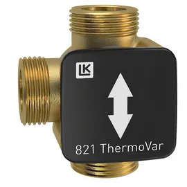 LK ARMATUR thermisch geregeltes 3-Wege-Zonenventil 821 ThermoVar® G 1'' Zoll für 45
