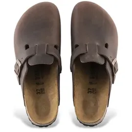 Birkenstock Boston Nubukleder geölt habana 37