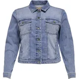 ONLY CARMAKOMA Carwespa Ls Jacket Light Blue DNM Noos - 46,