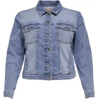 ONLY CARMAKOMA Carwespa Ls Jacket Light Blue DNM Noos - 46,