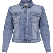 ONLY CARMAKOMA Carwespa Ls Jacket Light Blue DNM Noos - 46,