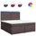 vidaXL Boxspringbett 180 x 200 cm Braun
