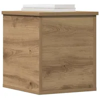 VidaXL Aufbewahrungsbox Artisan Eiche 30x35x35 cm Holzwerkstoff