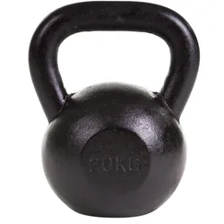 Kettlebell 14 kg Gewichtheben Unisex Schwarz SCHWARZ 14kg