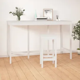 vidaXL Bartisch 180 x 80 x 110 cm Weiß
